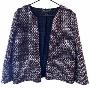ST. JOHN Couture Knit Open Blazer/Jacket